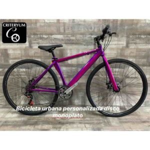 Bicicleta Urbana Criteryum Personalizada Disco Monoplato BCH03
