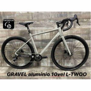 Bicicleta Gravel Criteryum Aluminio 10 vel L-TWOO BCG02